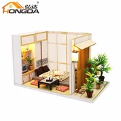 3d дървен пъзел за куклена къща
