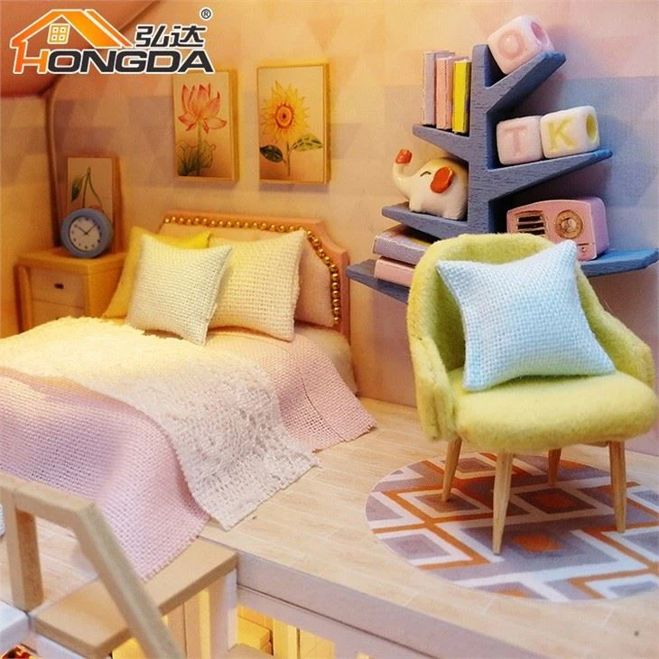 Doll Wooden House