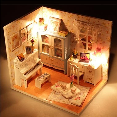 Мини комплекти къща за кукли Hongda Diorama Room